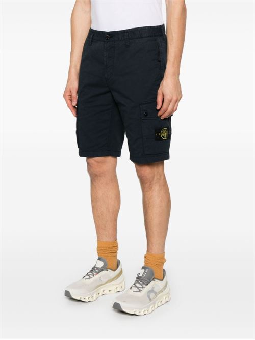 Bermuda Shorts with Compass Application STONE ISLAND | L100011S0010V0020